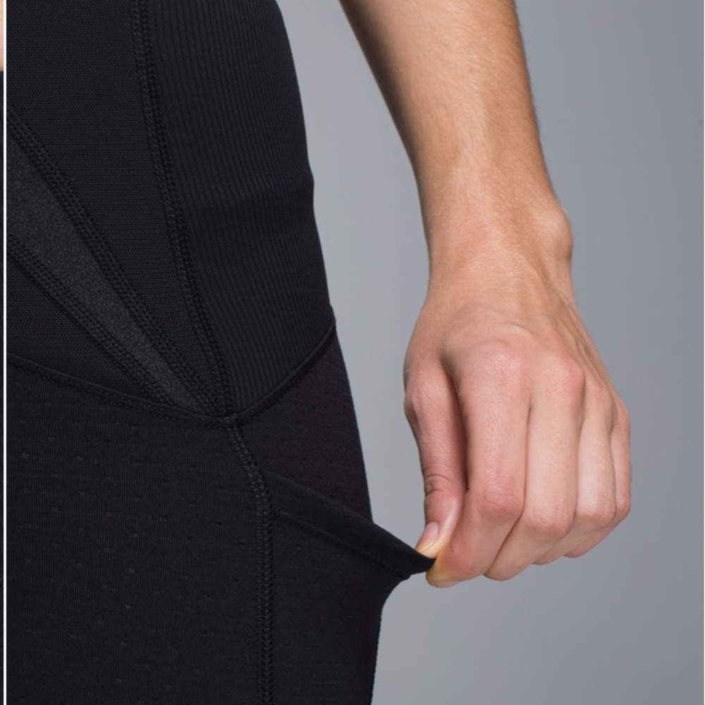 Lululemon Exquisite Pant Shine Dot Black size 4 - Picture 4 of 8